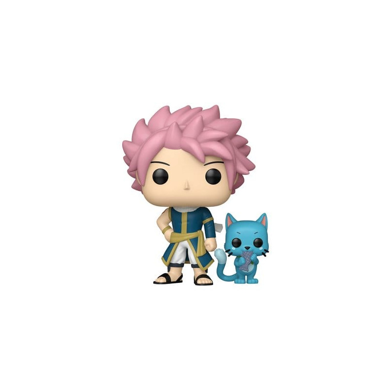 NATSU & HAPPY FAIRY TAIL 100 YEARS QUEST POP ANIMATION VINYL FIGURINE 9 CM