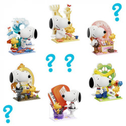 BLIND BOX SNOOPY SET DE CONSTRUCTION 10 A 12 CM