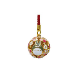 STRAP CLOCHETTE DOREE TOTORO SAKURA MON VOISIN TOTORO