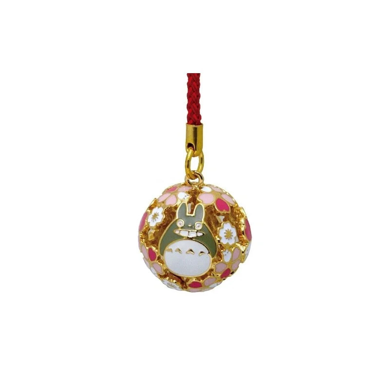 STRAP CLOCHETTE DOREE TOTORO SAKURA MON VOISIN TOTORO
