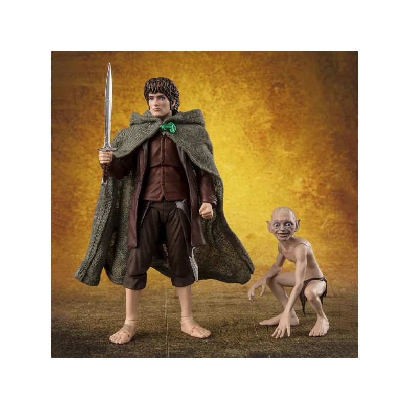 LE SEIGNEUR DES ANNEAUX SH FIGUARTS FRODO BAGGINS AND GOLLUM