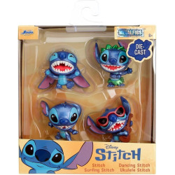 STITCH METALFIG 4PACK 5 CM