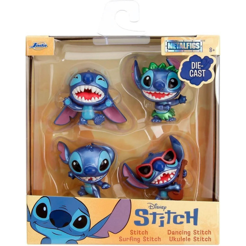 STITCH METALFIG 4PACK 5 CM