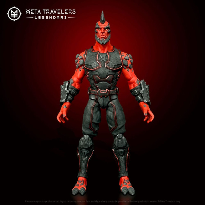 CRIMSON ENFORCER LEGENDARI FIGURINE 18 CM