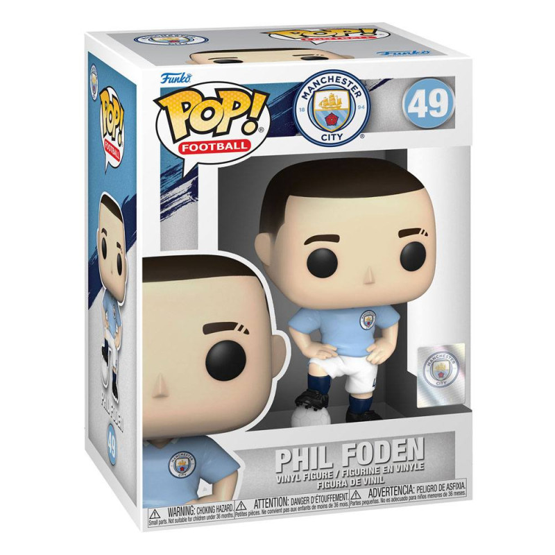 PHIL FODEN MACHENSTER CITY FC POP FOOTBALL VINYL FIGURINE 9 CM