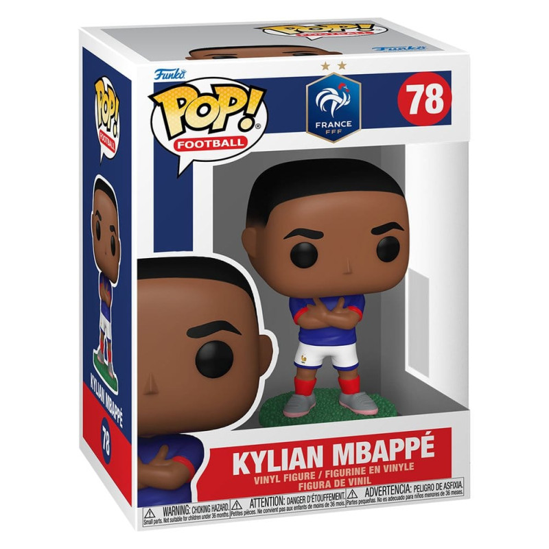 KYLIAN MBAPPE FRANCE POP FOOTBALL VINYL FIGURINE 9 CM