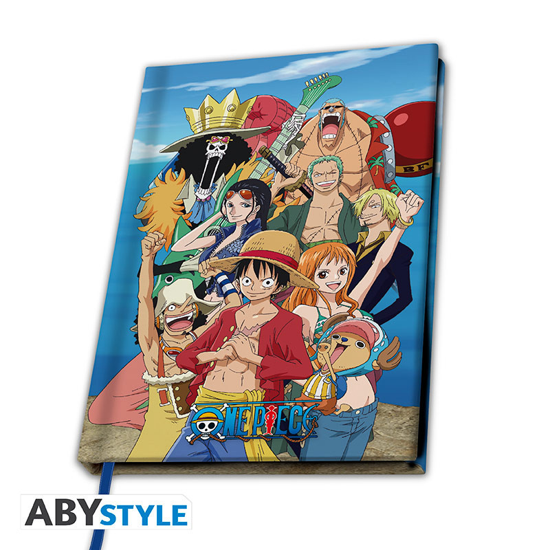 EQUIPAGE LUFFY ONE PIECE CAHIER A5