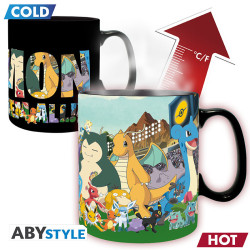 POKEMON MUG HEAT CHANGE 460 ML ATTRAPEZ LES TOUS