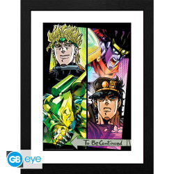 DIO JOTARO JOJO S BIZARRE ADVENTURE TIRAGE ENCADRE FSC MIX 30 X 40