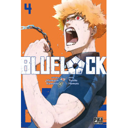 BLUE LOCK TOME 4 AVEC JAQUETTE MOMIE LIBRE