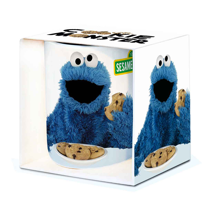 COOKIE MONSTER MUG SESAME STREET SINCE 1969