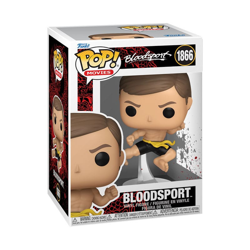 BLOODSPORT POP MOVIES VINYL FIGURINE 9 CM