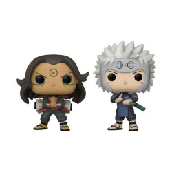 NARUTO SHIPPUDEN PACK 2 POP! ANIMATION VINYL FIGURINES HASHIRAMA et