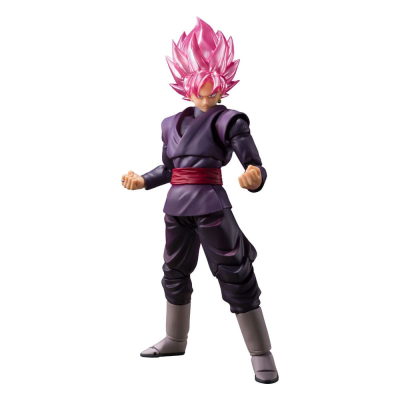 GOKU BLACK DRAGON BALL SUPER FIGURINE S H FIGUARTS SUPER SAIYAN ROSE