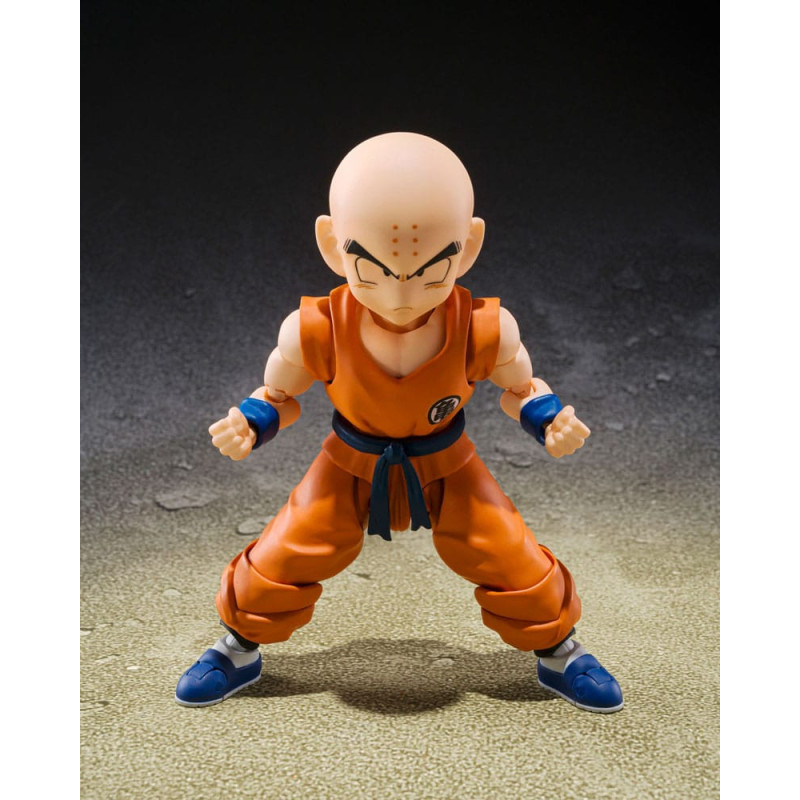 KRILLIN SON GOKU S OLD FRIEND DRAGON BALL FIGURINE S H FIGUARTS 11 CM