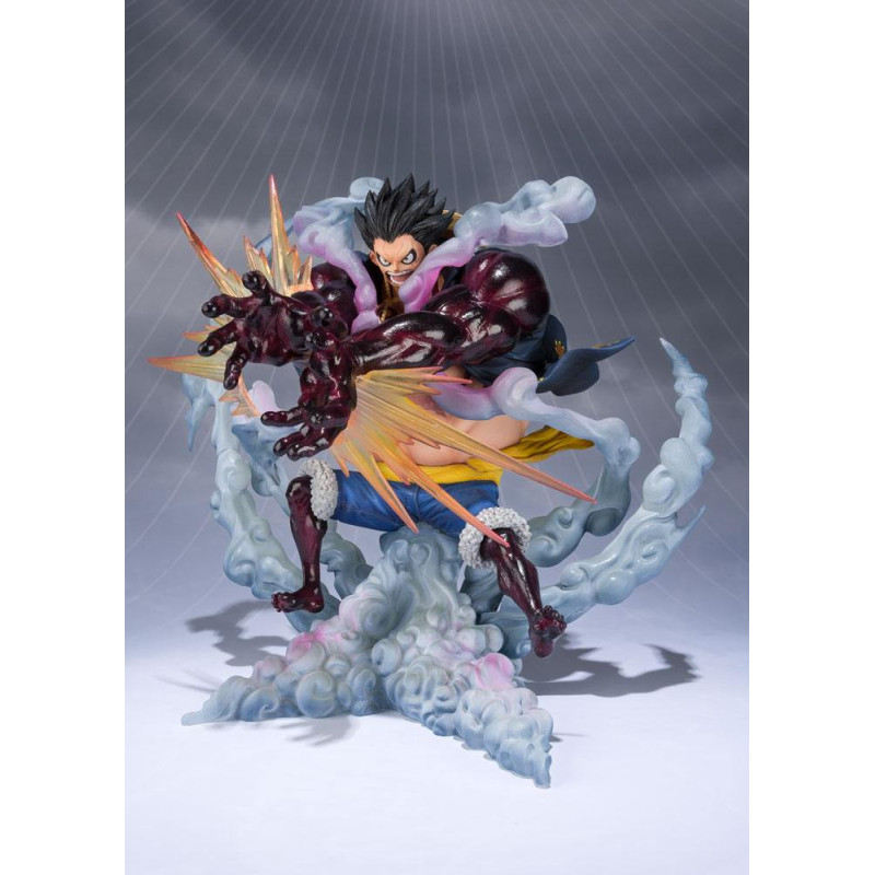 MONKEY D LUFFY GEAR 4 LEO BAZOOKA ONE PIECE STATUETTE PVC FIGUARTS