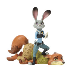 JUDY AND NICK DISNEY TRADITIONS STATUETTE 11 CM