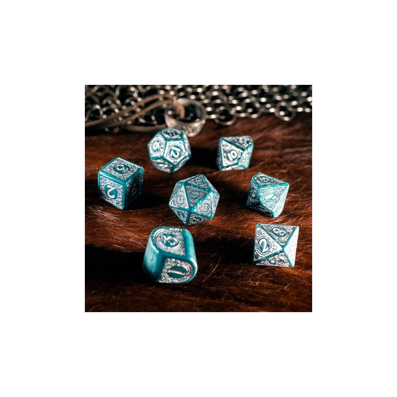 VIKING MJOLNIR 7 PC MODERNE RPG DICE SET