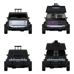 MASK VEHICULE AAV ARMORED ASSAULT : VEHICULE AVEC FIGURINE 10 CM