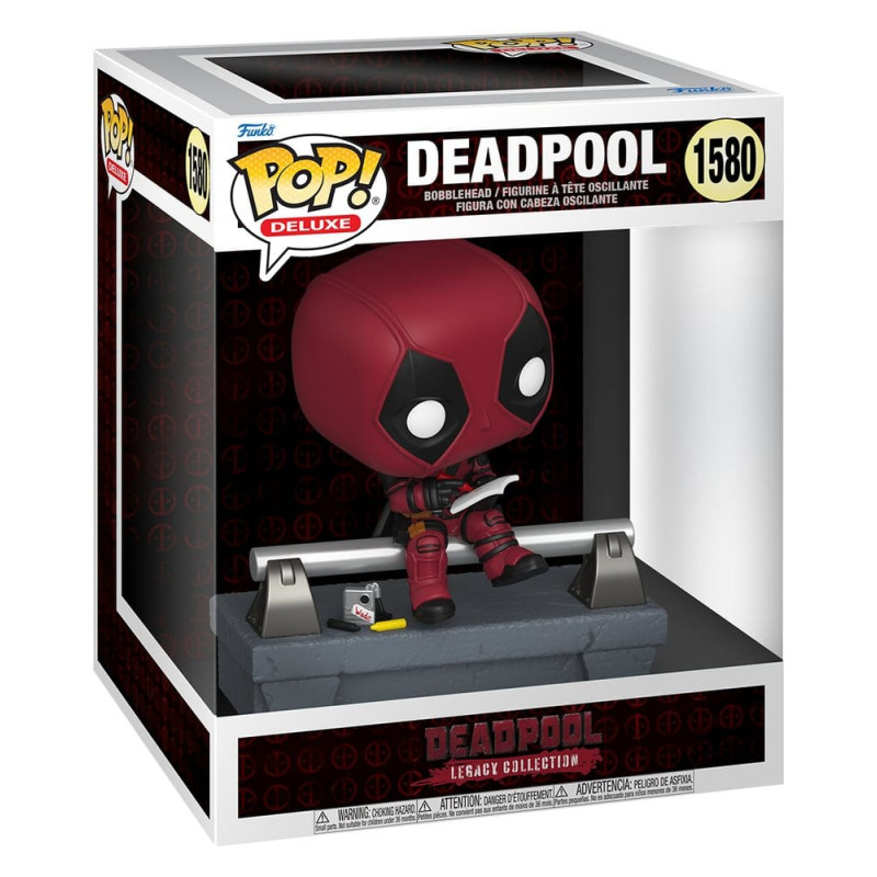 DEADPOOL ON BRIDGE MARVEL POP DELUXE VINYL 9 CM