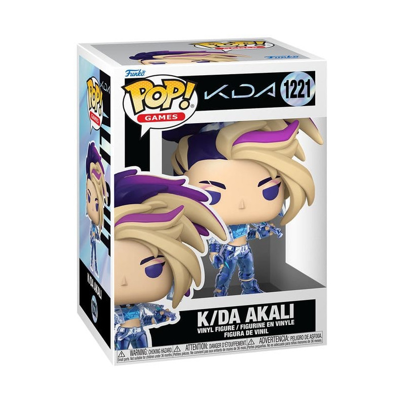 AKALI KDA LEAGUE OF LEGENDS POP! GAMES VINYL FIGURINE 9 CM