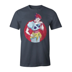 HUNTER X HUNTER TSHIRT BLEU DENIM HISOKA L