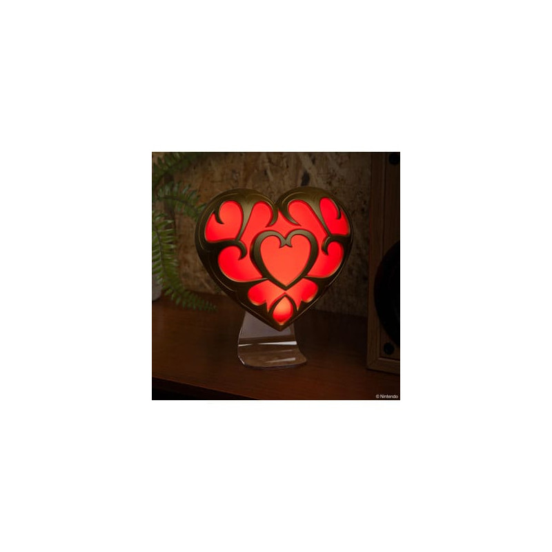 THE LEGEND OF ZELDA TEARS OF THE KINGDOM LAMPE COFFRET DE COEUR 22 CM