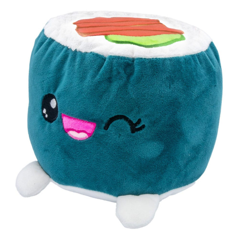 PELUCHE PLUSHI MAKI SUSHI AVEC SAUMON 20 CM