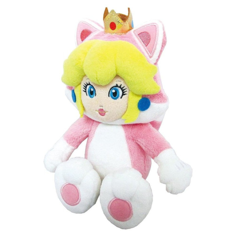 PEACH CAT SUPER MARIO PELUCHE 22 CM