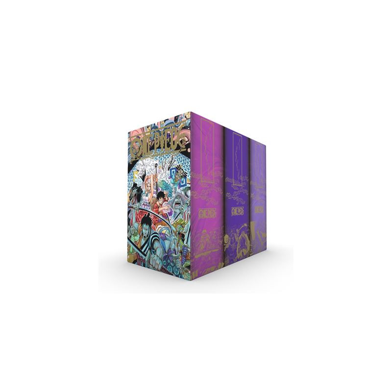 ONE PIECE COFFRET VIDE PAYS DES WA TOMES 91 A 104