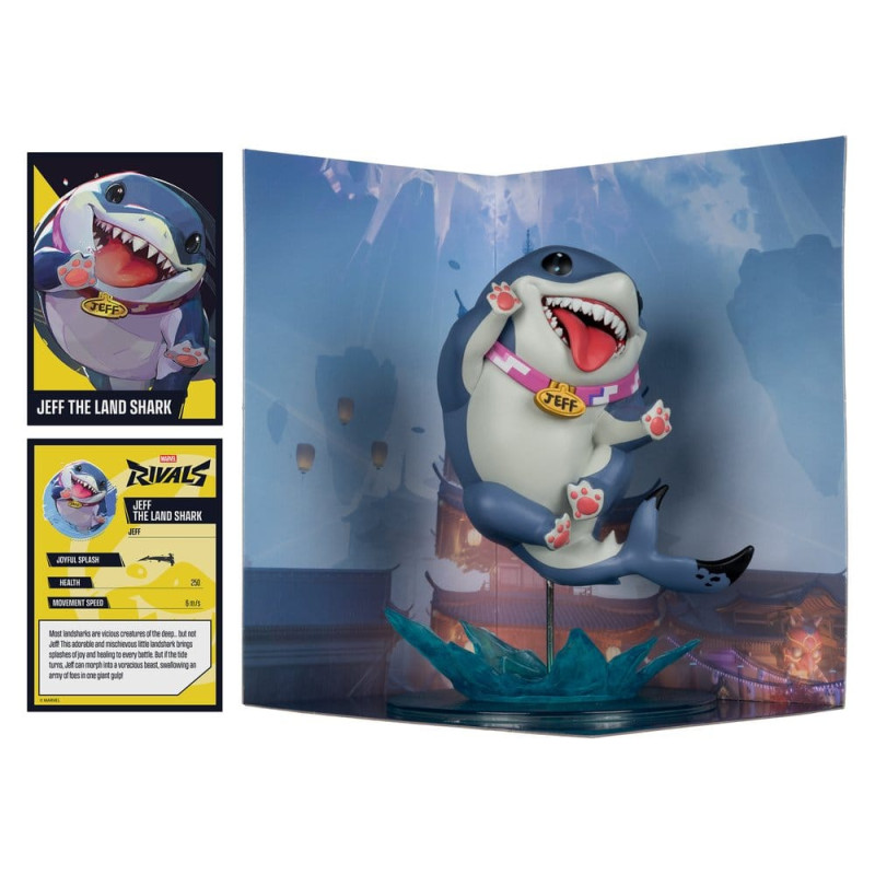 JEFF THE LAND SHARK MARVEL RIVALS COLLECTION STATUETTE PVC 1 10 19 CM