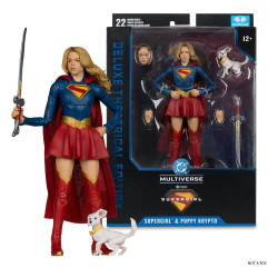 SUPERGIRL AND BABY KRYPTO 2026 DC THEATRICAL EDITION FIGURINE 17 CM
