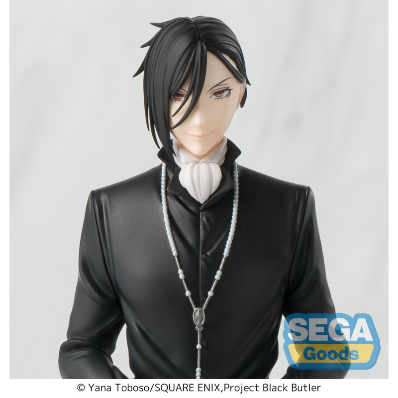 SEBASTIAN MICHAELIS BLACK BUTLER BOARDING SCHOOL ARC STATUETTE PVC PM PERCHING 16 CM