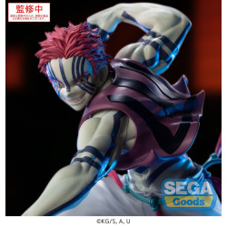 AKAZA DEMON SLAYER KIMETSU NO YAIBA STATUETTE PVC XROSS LINK ANIME 14 CM