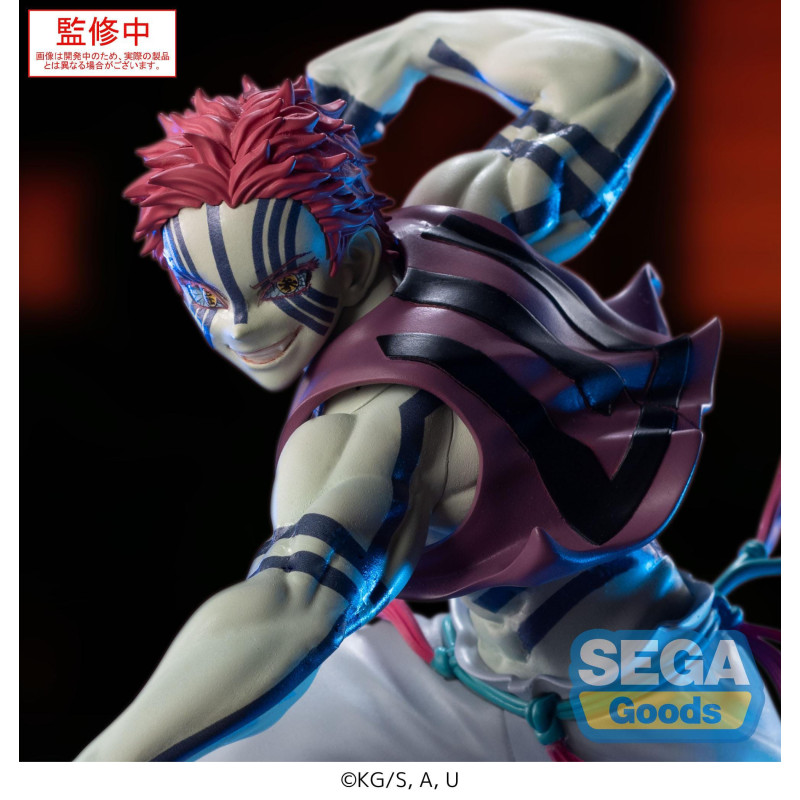 AKAZA DEMON SLAYER KIMETSU NO YAIBA STATUETTE PVC XROSS LINK ANIME 14 CM
