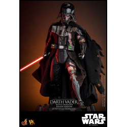 DARTH VADER BATTLE DAMAGED VERSION MOVIE MASTERPIECE FIGURINE STAR WARS 35 CM