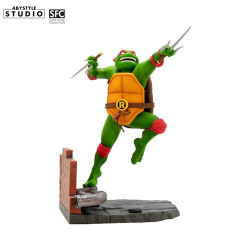 RAPHAEL TORTUES NINJA STATUE 15 CM