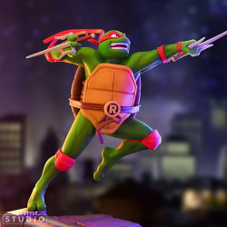 RAPHAEL TORTUES NINJA STATUE 15 CM
