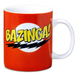 BIG BANG THEORY  MUG ROUGE BAZINGA