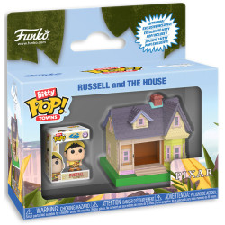 RUSSELL AND THE HOUSE LAHAUT BITTY POP  TOWNS VINYL FIGURINE 2 CM