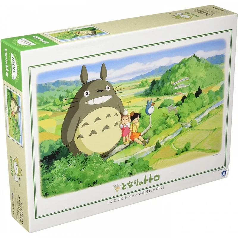 PUZZLE 1000 PCS BEAU JOUR DE MAI  MON VOISIN TOTORO