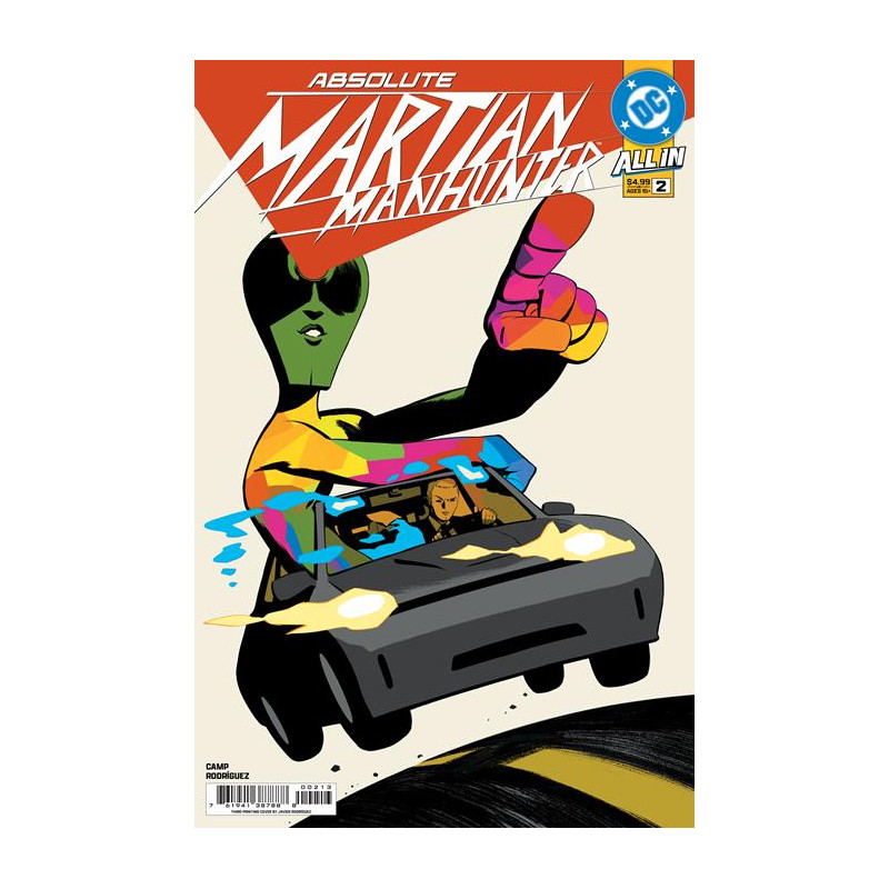 ABSOLUTE MARTIAN MANHUNTER 2 Third Printing SIGNED BY RODRIGUEZ