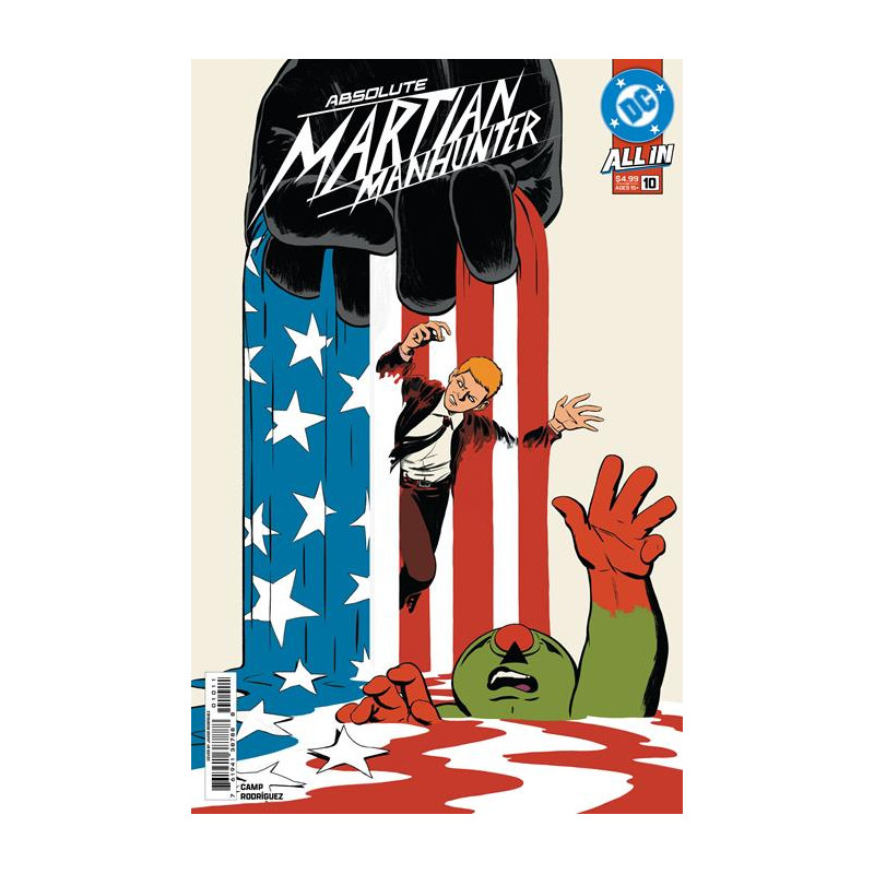 ABSOLUTE MARTIAN MANHUNTER 10 CVR A JAVIER RODRIGUEZ SIGNED BY RODRIGUEZ