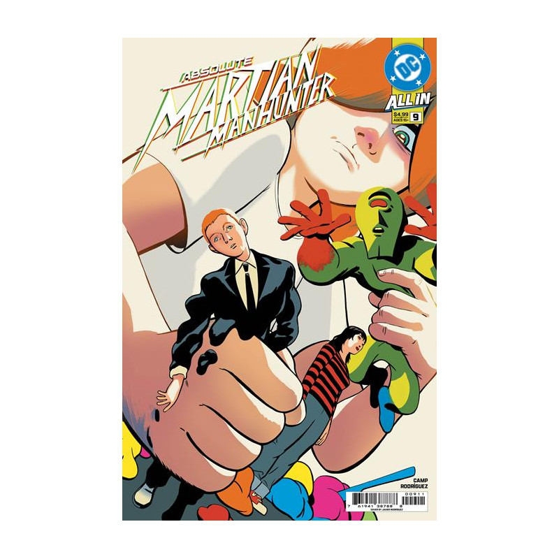 ABSOLUTE MARTIAN MANHUNTER 9 CVR A SIGNED BY RODRIGUEZ