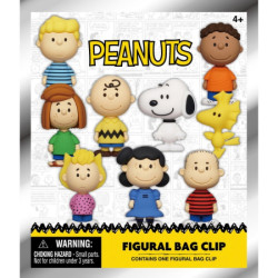 PEANUTS PORTE CLES SUPRPRISE POUR SAC A DOS
