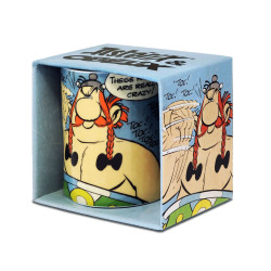 ASTERIX MUG OBELIX TOC TOC TOC BLEU