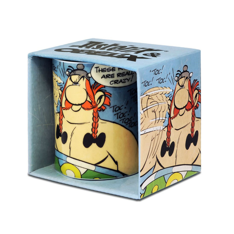 ASTERIX MUG OBELIX TOC TOC TOC BLEU