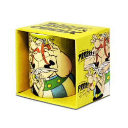 ASTERIX ET OBELIX MUG PRRRRR JAUNE