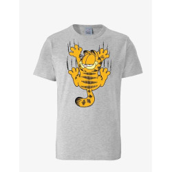 T SHIRT GARFIELD SCRATCHES GRIS ADULTE TAILLE XXL
