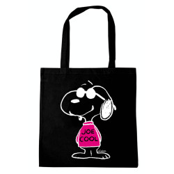 TOTE BAG SNOOPY JOE COOL NOIR ET ROSE